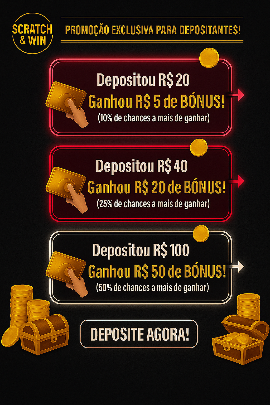 Oferta Limitada - Depósitos